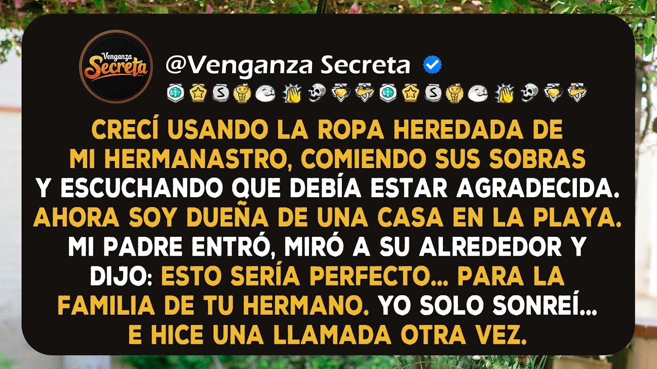 Crecí usando la ropa vieja de mi hermano. Ahora soy dueña de una casa en la playa. Papá dijo que es