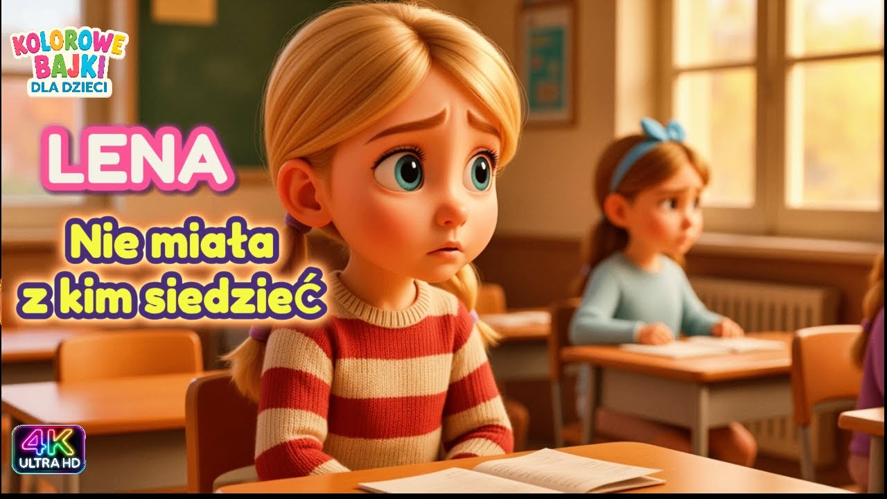 🎧 Lena i trudny dzień w szkole🎒💛  Bajka do słuchania na dobranoc 
