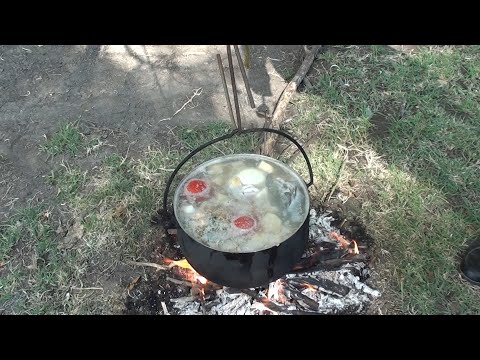 Уха из сома и сазана. РЕЦЕПТ ЕГЕРЯ из АСТРАХАНИ. Я чуть не лопнул!!!