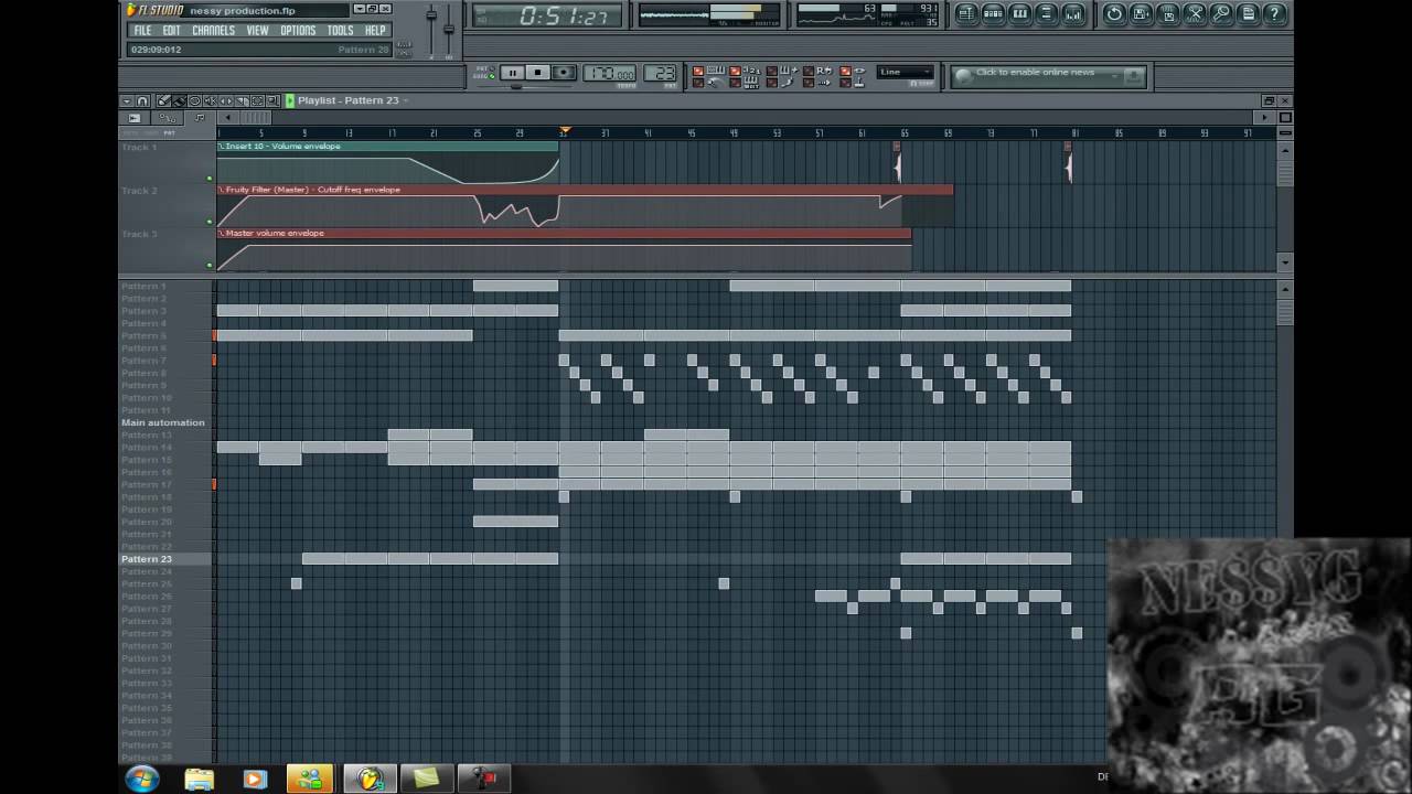 FL Studio 9 Beat - prod nessyG NEW NEW!!