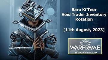 Warframe - Baro Ki