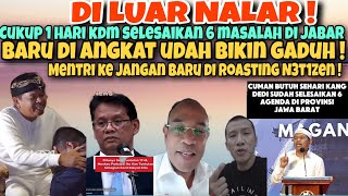 Download Lagu DI LUAR NALAR‼️CUMA BUTUH 1 HARI KDM SELESAIKAN 6 MASALAH DI JABAR-MENKU BARU DI ROASTING NET1Z3N MP3 Download Lagu DI LUAR NALAR‼️CUMA BUTUH 1 HARI KDM SELESAIKAN 6 MASALAH DI JABAR-MENKU BARU DI ROASTING NET1Z3N MP3