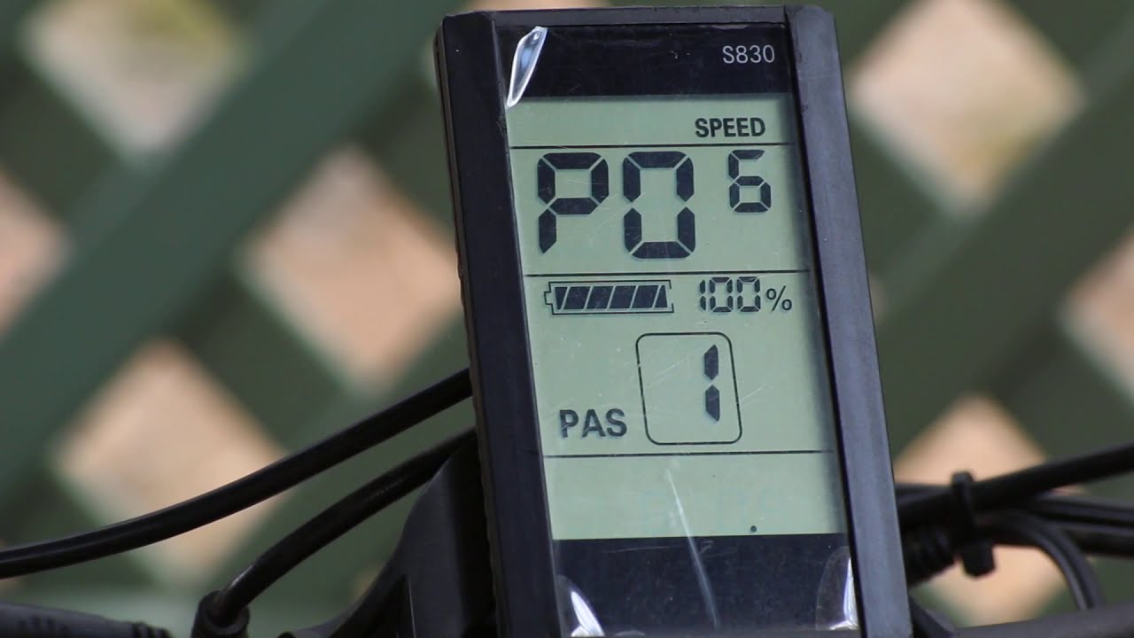 VALK MX6 ebike - quick configuration menu run through.