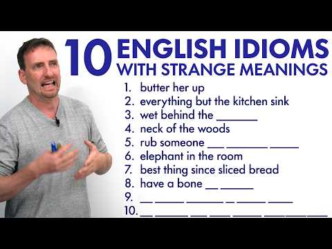 10 English Idioms with Meanings You CAN’T Guess