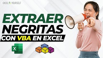 3 Funciones Personalizadas VBA Extrae Textos en Negrita en Excel con Matrices Dinámicas #Excel #VBA