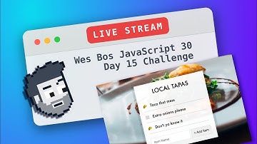 JavaScript 30 Day 15 Challenge (Local Storage)