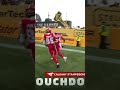 Tyreik McAllister's back in the end zone in his old house!