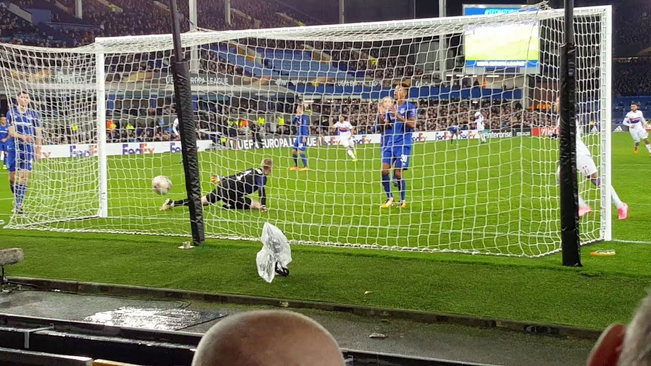 19th October 2017 Everton vs Lyon (1-2)