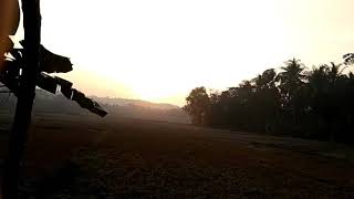 Status wa - sunset di sore hari