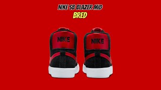 NIKE SB BLAZER MID Bred