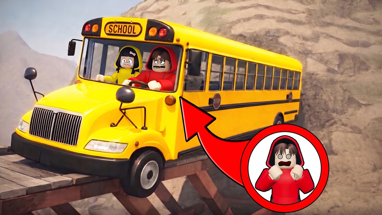 Yuta, Mio Dan Baby Celine Jadi Supir Bus Sekolah || ROBLOX