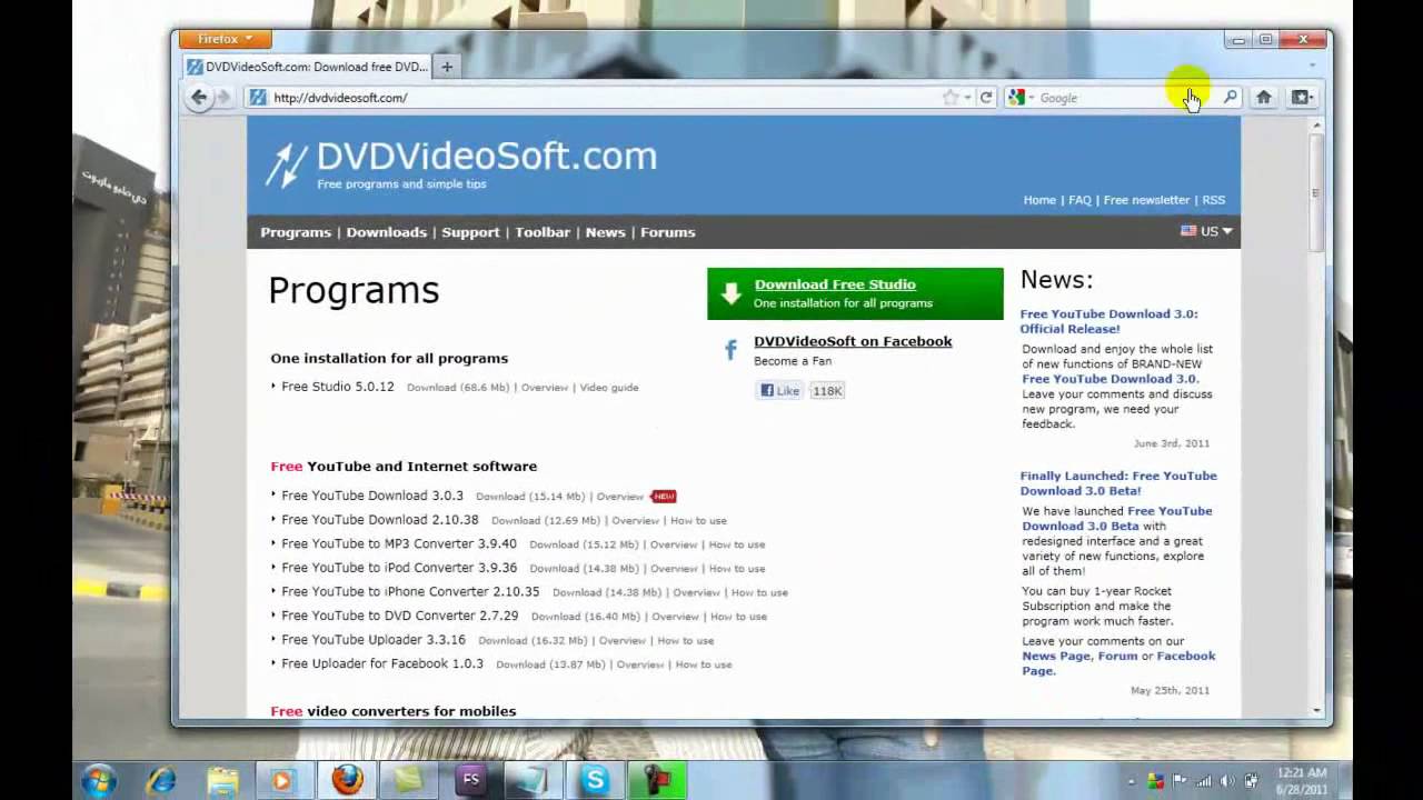 DVDVideoSoft Free Studio Free Download