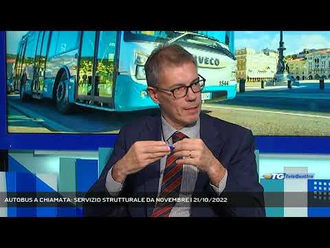 AUTOBUS A CHIAMATA: SERVIZIO STRUTTURALE DA NOVEMBRE | 21/10/2022