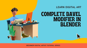 ֍ Blender 3D Animating Tutorial for Engineers in Hindi: Advance Bevel in Blender֍