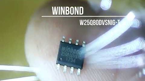 Замена Flash на esp8266 07, перепайка часть 1