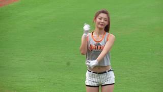 20170819 Yuri 陳怡叡 球員進場應援 (斗六棒球場)