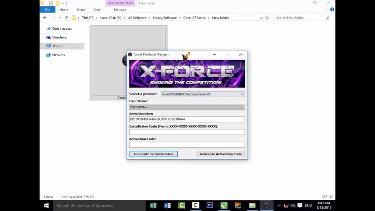 How to crack Corel Draw X7 By Pak Skills YouTube