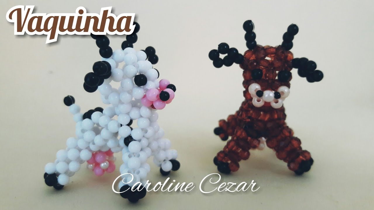 Vaquinha parte 2/2 (Beaded Cow)