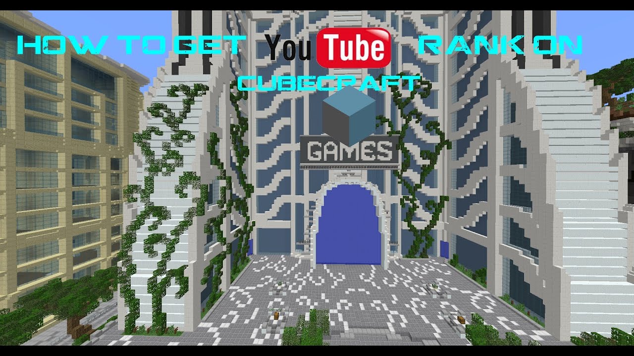 Cube Craft Java Ranks How to get YouTube rank on cubecraft - YouTube