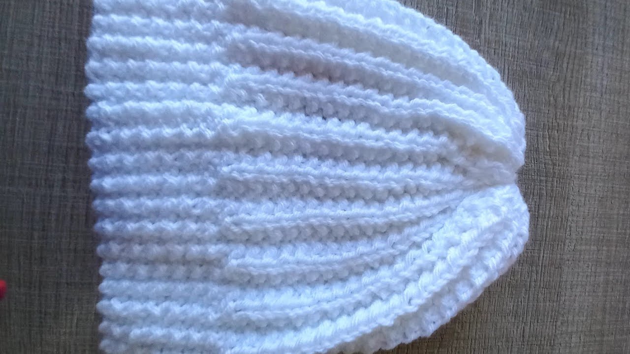 GORRO, TRICÔ, adulto,  muito fácil  🧶🪡