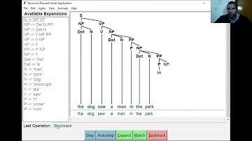 Parsing || Recursive Descent $ Shift Reduce || Parsing Demo || NLP