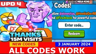 *ALL CODES WORK* [UPD4] IQ Wars Simulator ROBLOX | NEW CODES | JANUARY 3, 2024