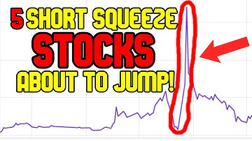 5 SHORT SQUEEZE STOCKS NO ONE is TALKING ABOUT!