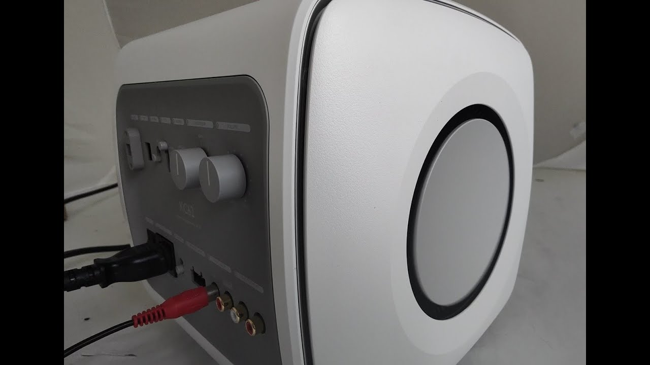 KEF KC62 subwoofer handson and unboxing YouTube