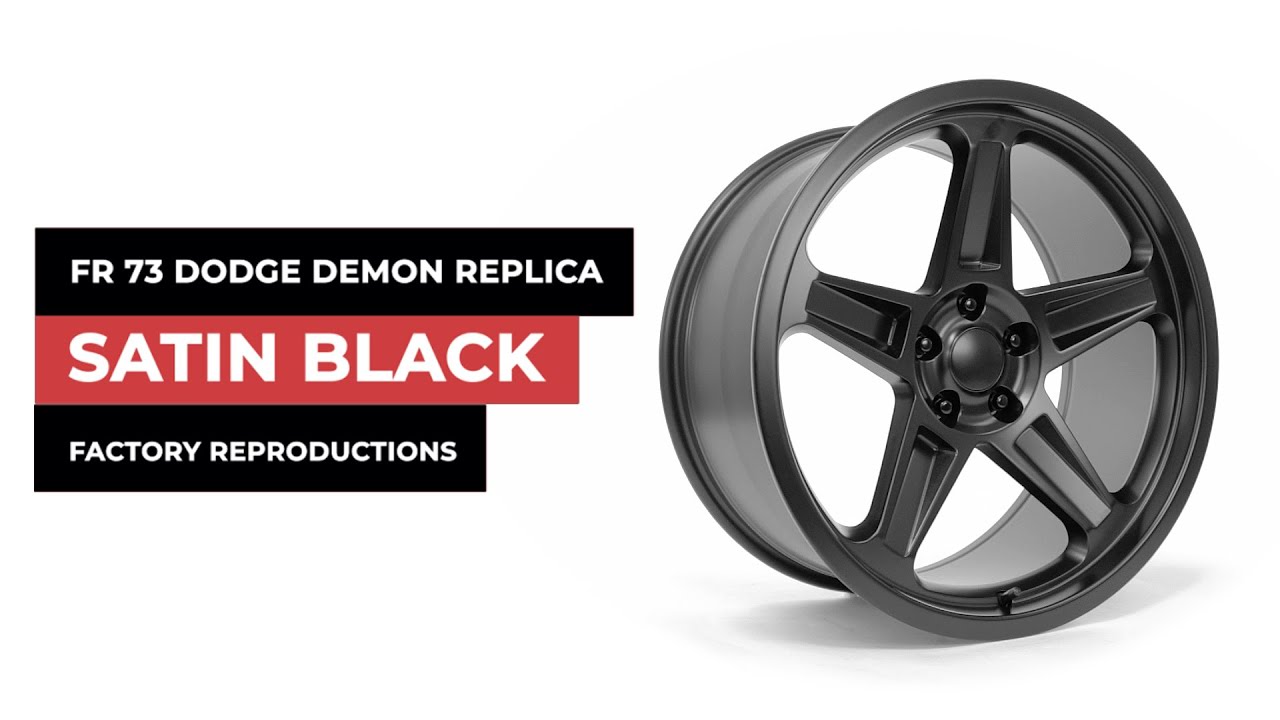Factory Reproductions FR 73 – Dodge Demon Replica Wheels 20x9.5