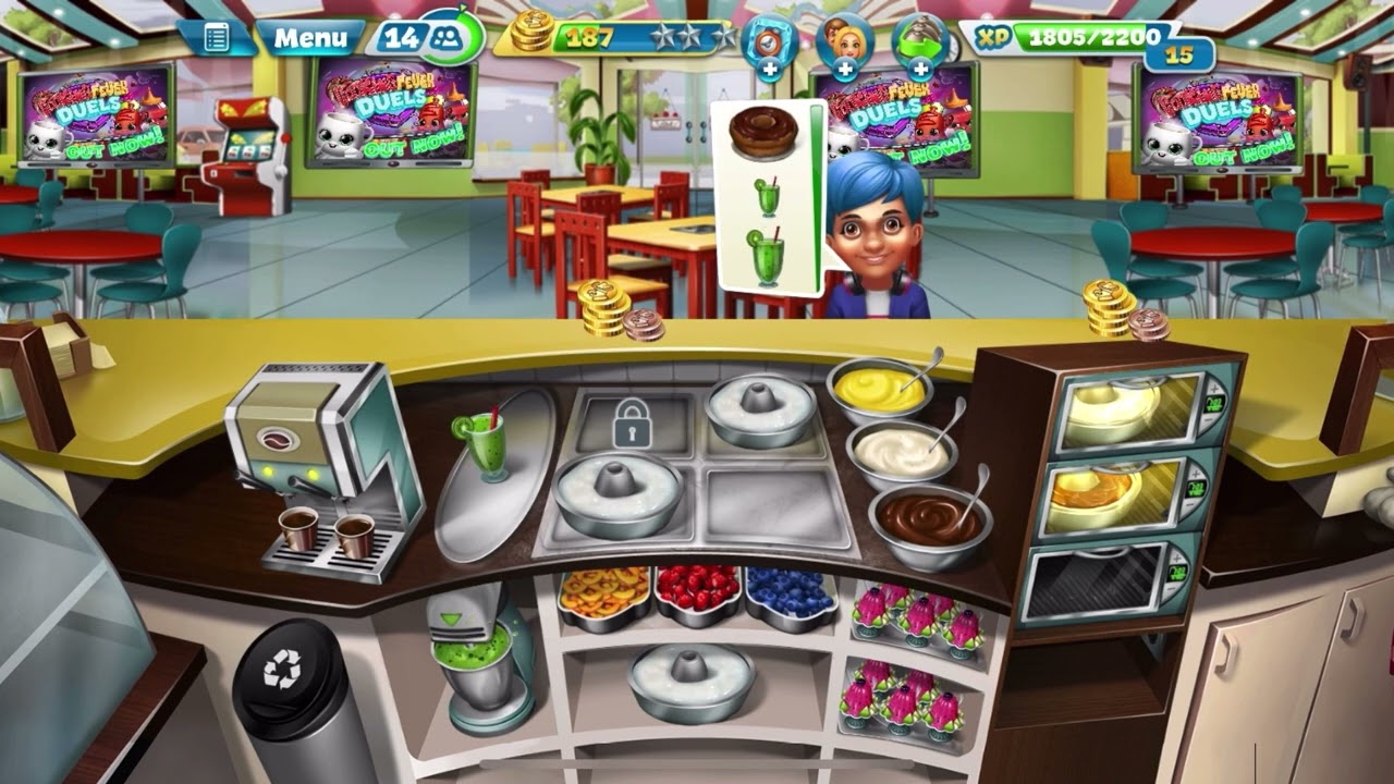 Cooking Fever-Redo Level 12|Bakery|こはない