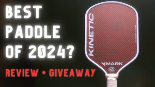 INCREDIBLE New Kevlar Paddle | Mark Pickleball Kinetic Review + Giveaway