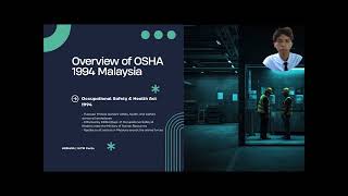 HRM453 GROUP VIDEO ASSIGNMENT : PROVIDING A SAFE WORKPLACE