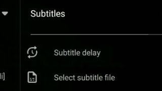 How to select subtitle file from VlC media player in VLC player Android App in 2026