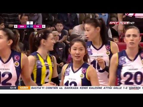 18 3 2017 Seramiksan Fenerbahçe 2016 2017 Turkish Women S Volleyball League 