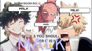 MHA / BHNA skit MALK 🥛🐮🐄 (lyric prank?) |ᴄʜᴇᴄᴋ ᴅᴇsᴄ|