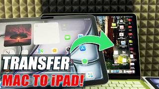 how to transfer data from macbook to ipad?