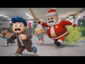 ŞİŞKO OSURLUKLU MÜDÜR NOEL BABA OLDU BİZİ OKULDA KOVALIYOR !!! ROBLOX |🎅🏻 XMAS GARY SCHOOL OBBY🎄