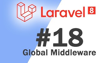#18 Laravel 8 PHP Framework Basics | Global Middleware | Quick programming tutorial