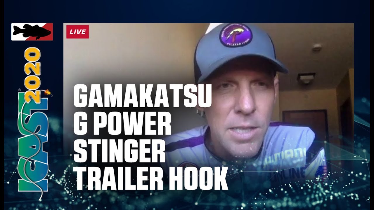 Gamakatsu G Power Stinger Trailer Hook with Aaron Martens