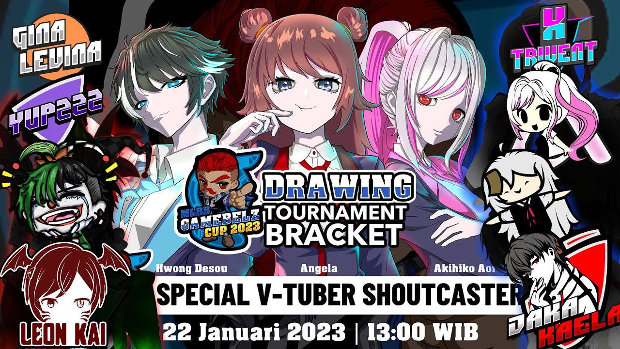 Drawing Tournament Bracket GameBelz Cup 2023 - YouTube