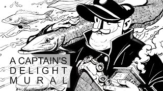 Captain’s Delight – Mural in a St. Pauli Law Office