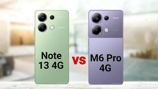 Redmi Note 13 4G vs Poco M6 Pro 4G