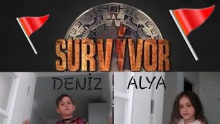 Survivor dokunulmazlık yarışı-alya deniz survivor yarışı-eglenceli aktiviteler-sende yap