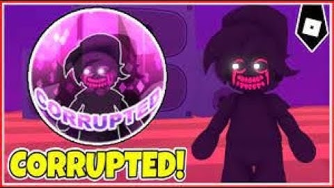 Roblox Friday Night Funk RolePlay How To Get Corrupted Badge !