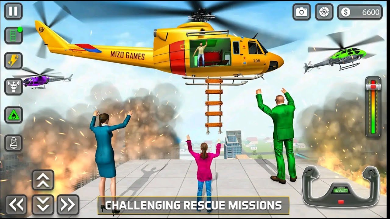 Helicopter Rescue Simulator 2025 | Extreme Air Rescue Missions & Realistic Gameplay