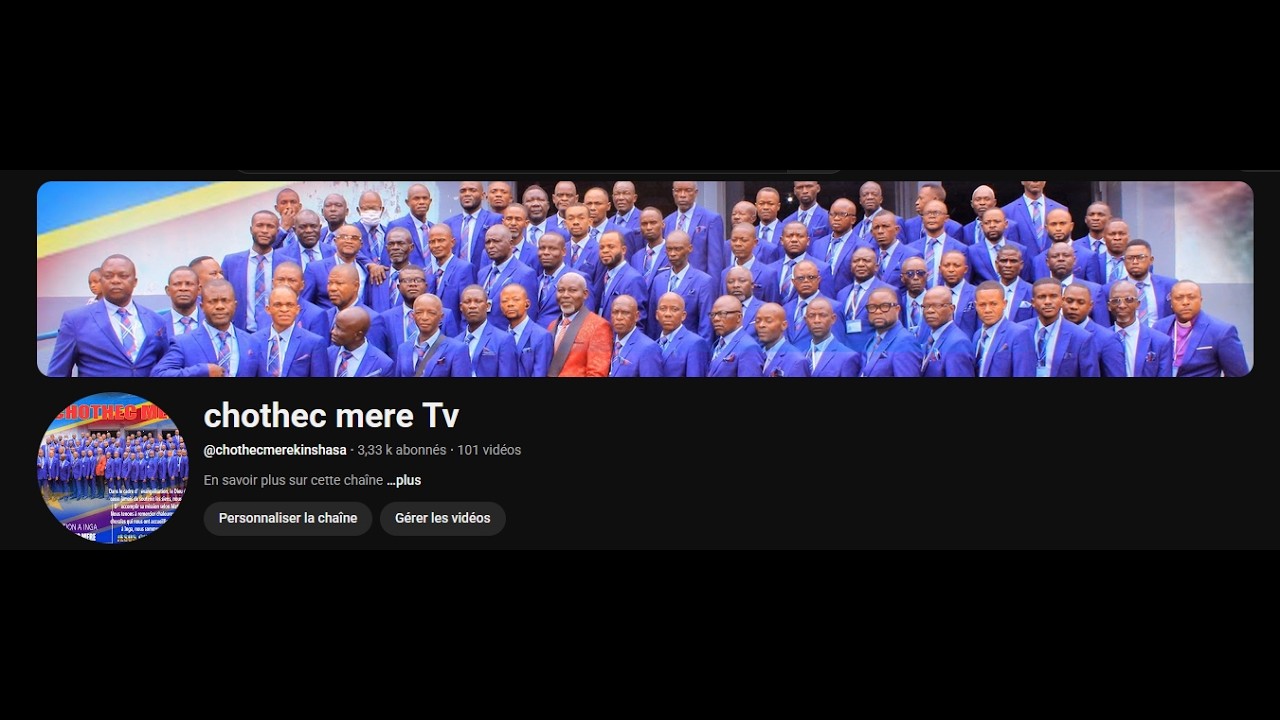 Diffusion en direct de chothec mère Tv à KINSHASA