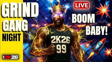 🚀NBA 2K26 REC GAMEPLAY LIVE! Grind Gang Night 💣 Best Builds, Comp Runs & OP Slashing! 🚀