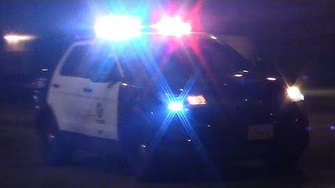 LAPD 77th Unit responding