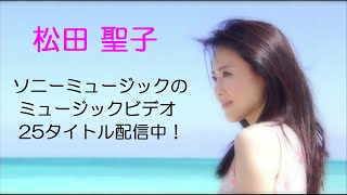 松田聖子 ソニーミュージックのミュージックビデオ25タイトル配信中