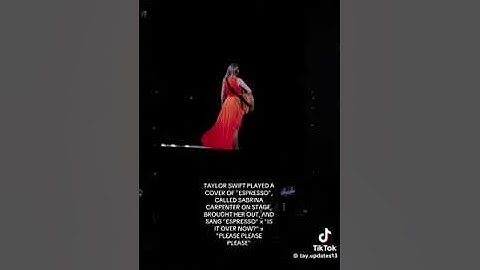 Espresso/Is It Over Now/Please Please Please w/ Sabrina Carpenter - Eras Tour - New Orleans, Night 2